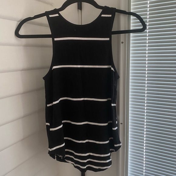 Ava Sky x Fighting Eel Black & White Stripe Tank - Picture 5 of 5